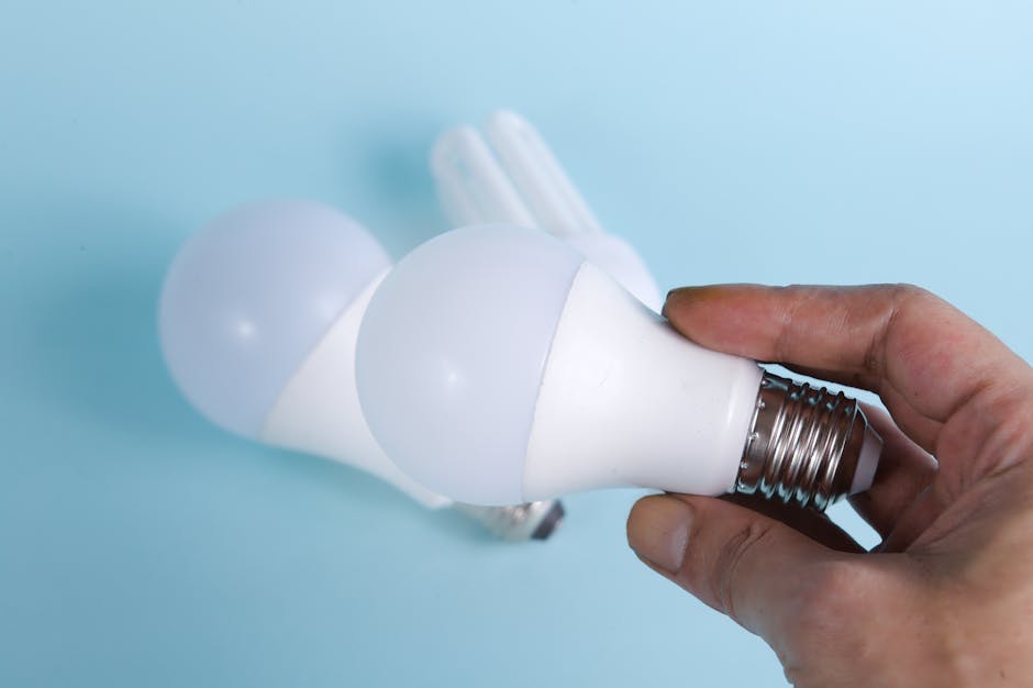 LED lighting upgrades for a home